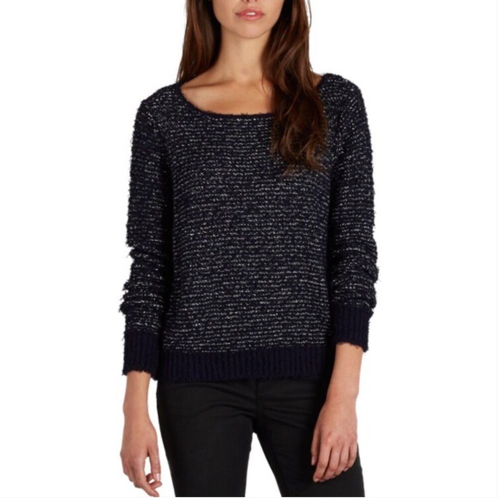 Joie Dereka Boucle Knit Sweater Small